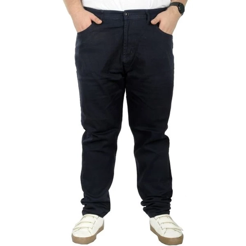 B�y�k Beden Erkek Gabardin Pantolon 5 Cep Do�a Classic 22920 Lacivert