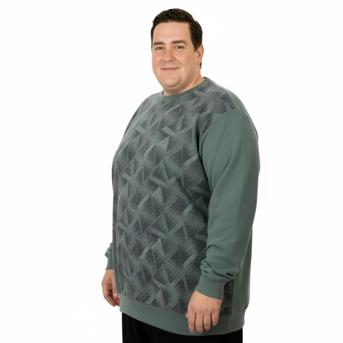 Erkek Bisiklet Sweatshirt Selanik 25819 �a�la