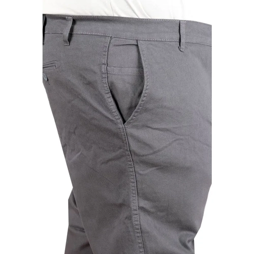 B�y�k Beden Erkek Gabardin Pantolon Do�a Yan Cep 22850 Antrasit