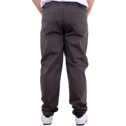 B�y�k Beden Erkek Gabardin 5Cep Doga Classic 22920 Antrasit