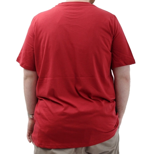  B�Y�K BEDEN TSHIRT BIS YAKA FLAME 24082 BORDO