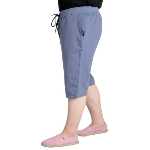 B�y�k Beden Erkek Kapri Straight Basic 20500 Mavi