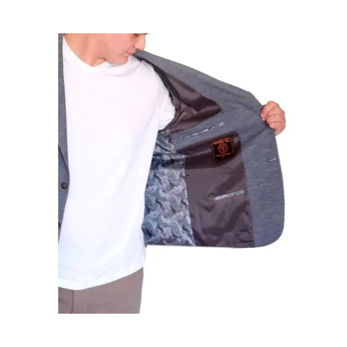 B�y�k Beden Erkek Klasik Blazer Ceket BRITANYA 23028 GRI