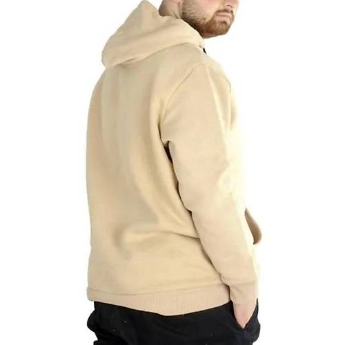 Erkek Sweatshirt Kap�onlu Pocket Basic  20562 Bej