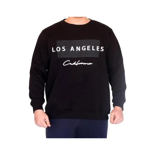 B�y�k Beden Sweatshirt Bisiklet Yaka 3 �plik 24561 Siyah