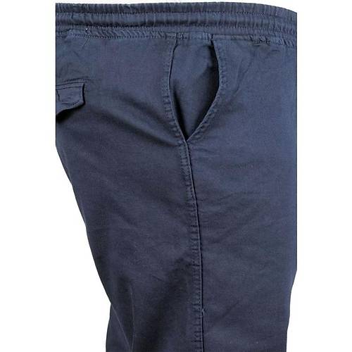 B�y�k Beden Erkek Gabardin D�z Pa�a Jogger EVEREST 21929  Lacivert