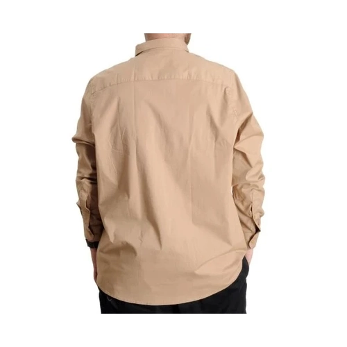 B�y�k Beden Erkek Ukol Cep Lycra Poplin 20350 Kahverengi