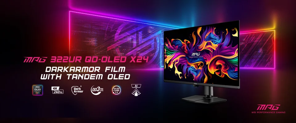 MSI MPG 322UR QD-OLED X24