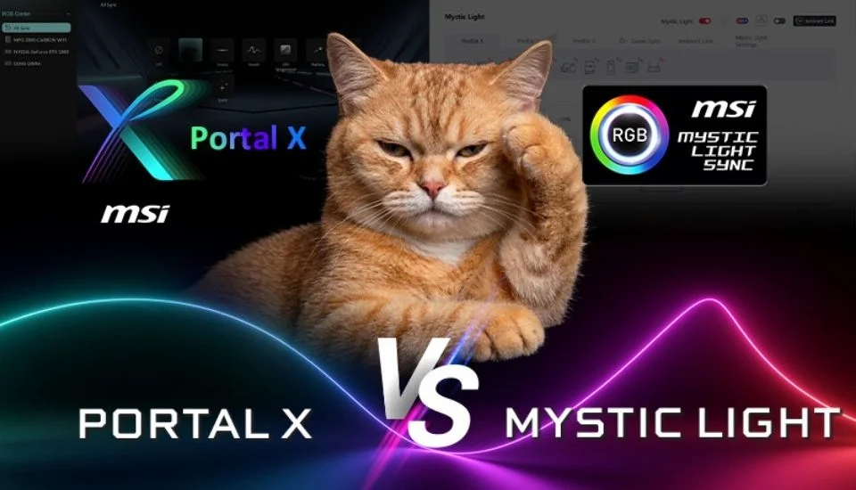MSI Mystic Light m�, Portal X mi? Oyun ��in RGB Kurulumunuzu Se�in