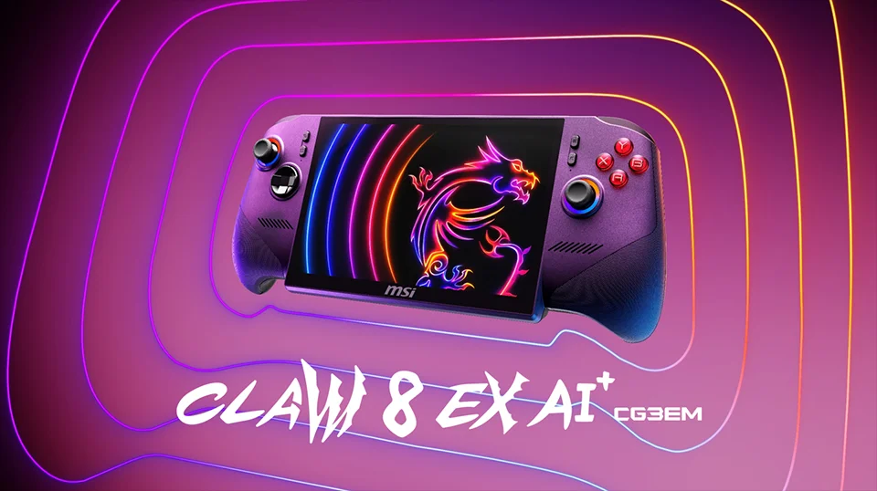 MSI Claw 8 EX AI