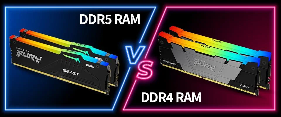 DDR5 RAM vs DDR4 RAM