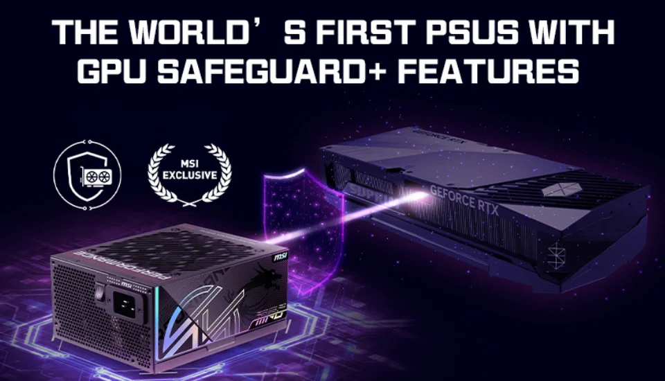 GPU Safeguard+: MSI yeni nesil g�� kaynaklar�nda geli�mi� GPU korumas�