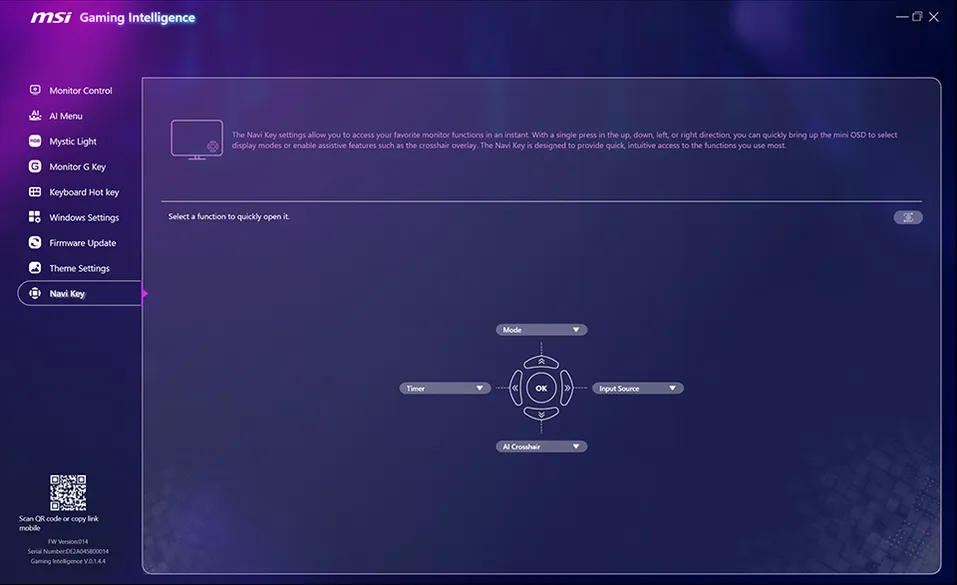 Hot Key Settings