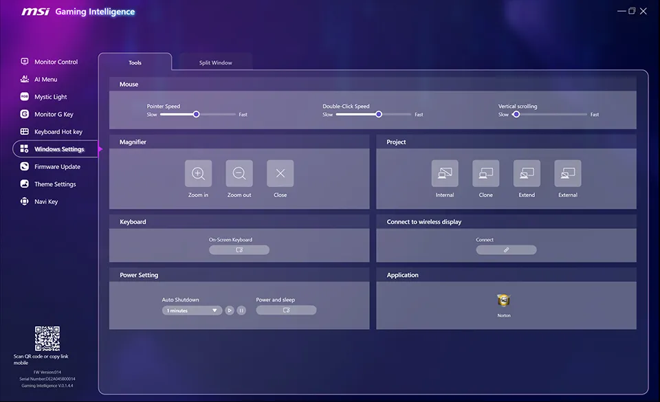 Windows Settings