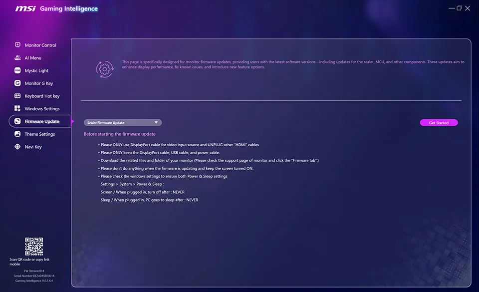 Firmware Update