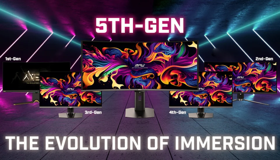 Kapsay�c�l�kta Evrim MSI ile 5.Nesil QD-OLED Devrimi