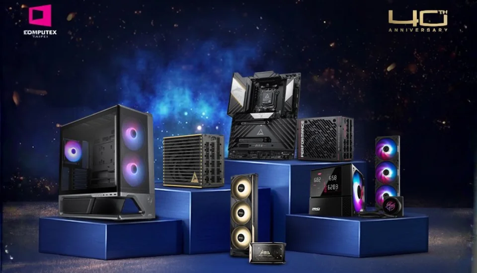 MSI Computex 2026 Bilgisayar Bile�enleri Serisi