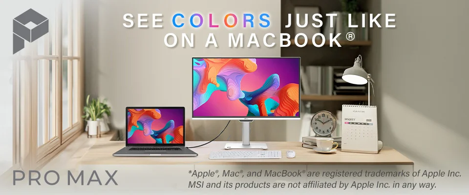See Colors Just Like On A Macbook