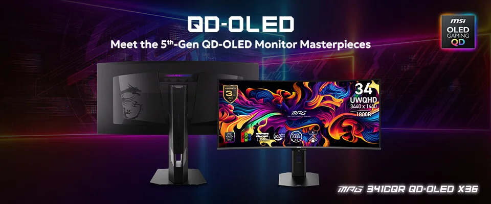 QD-OLED Monitor Masterpieces