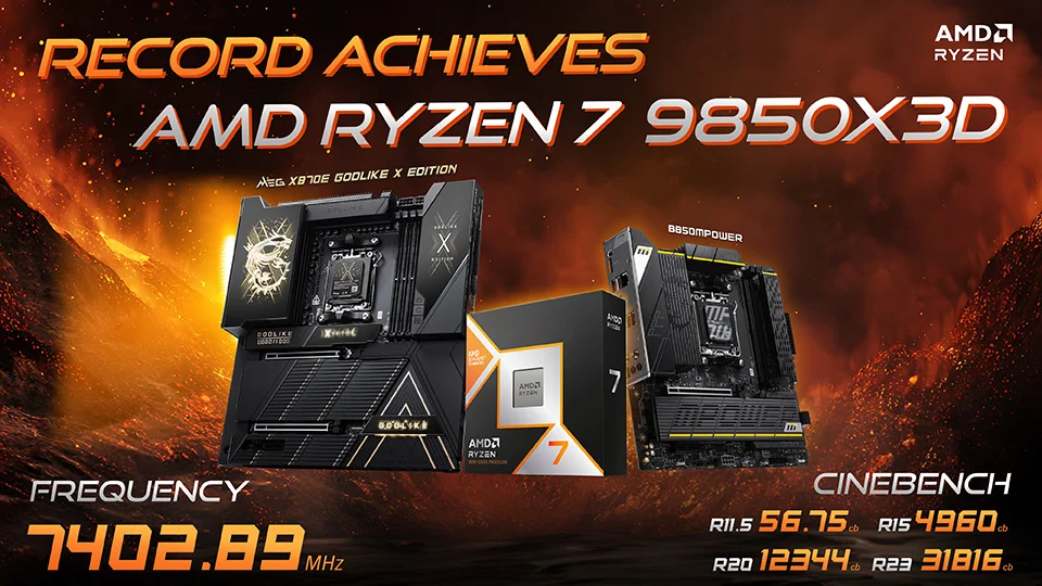 AMD Ryzen 7 9850X3D