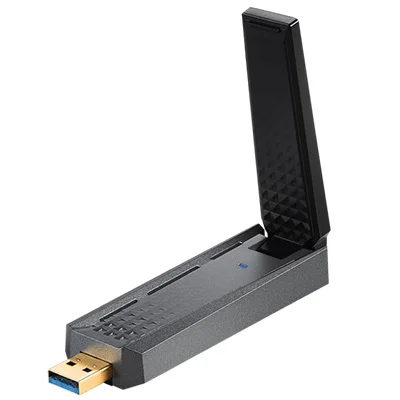 MSI AX1800 WiFi USB Adapter Laptop/PC'nizi USB3.2 Gen 1 portu �zerinden an�nda WiFi