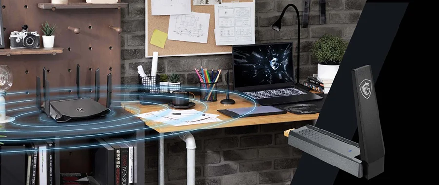 MSI DAHA G�VEN�L�R BA�LANTI, DAHA GEN�� KAPSAMA Beamforming teknolojisi sayesinde y�