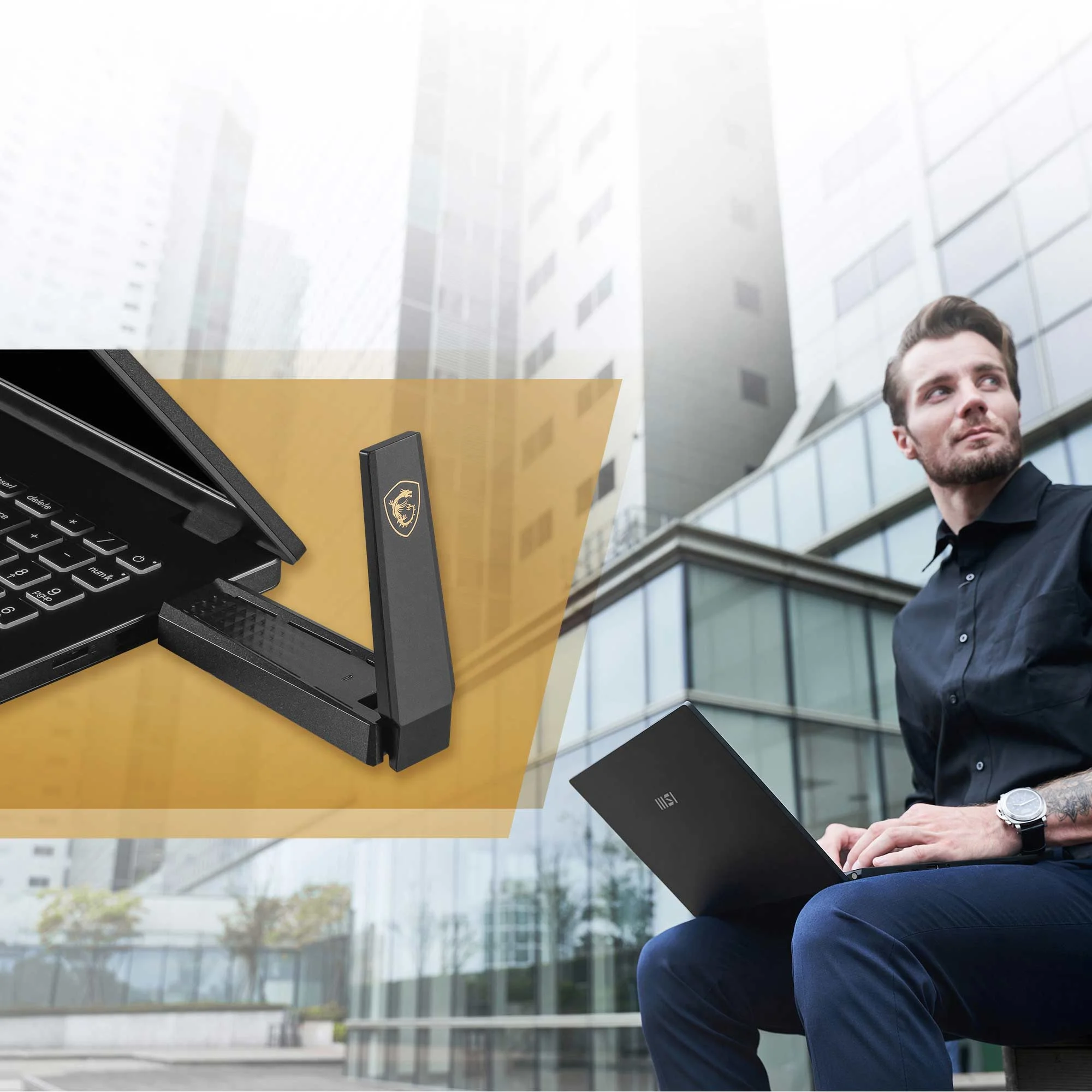Document WiFi 6E'ye terfi etmek son derece kolay Dahili s�r�c�s� sayesinde sadece masa�st