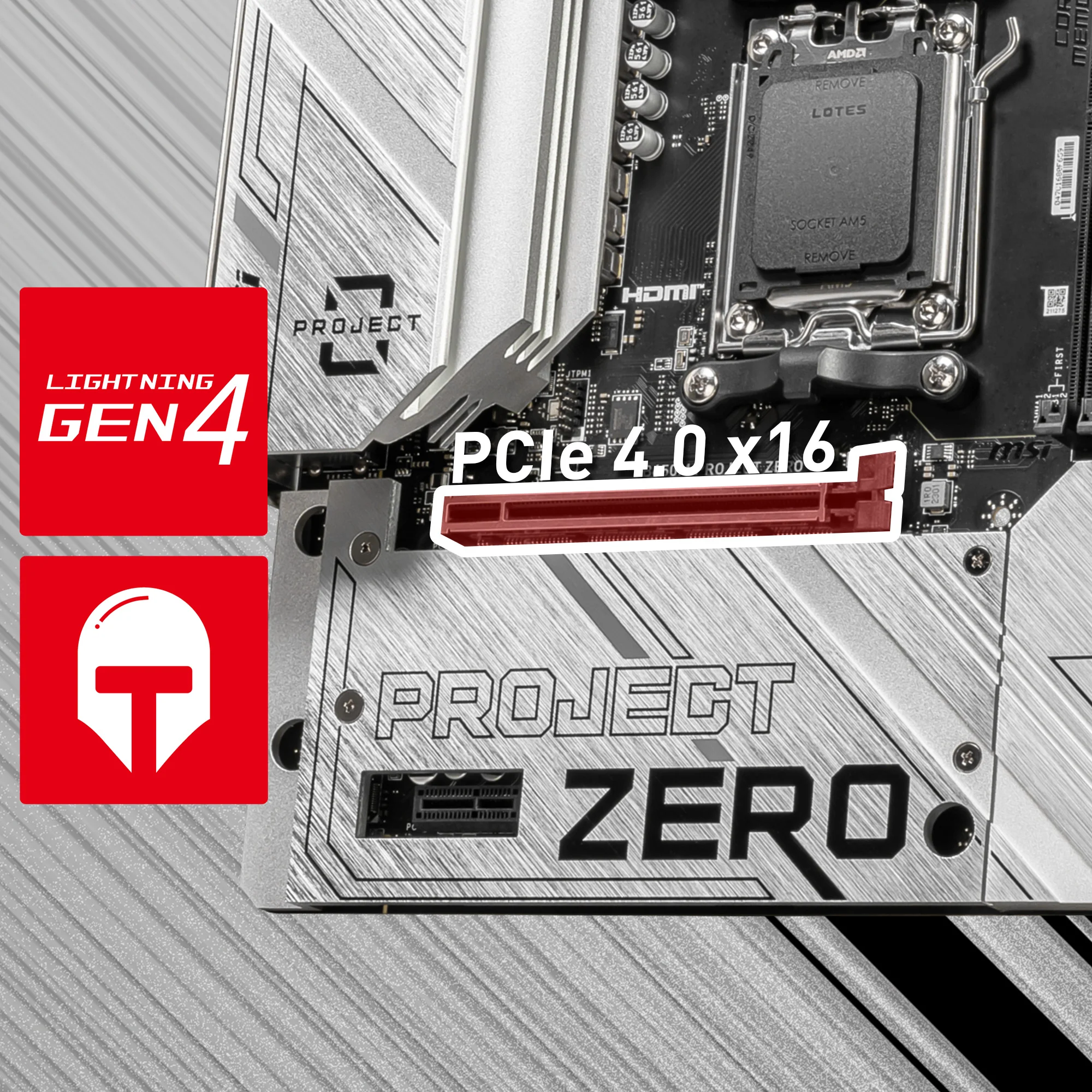 Document 1 x G��lendirilmi� PCI-e 4.0 x16 Slot MSI PCI Express Steel Armor slotlar� a��r
