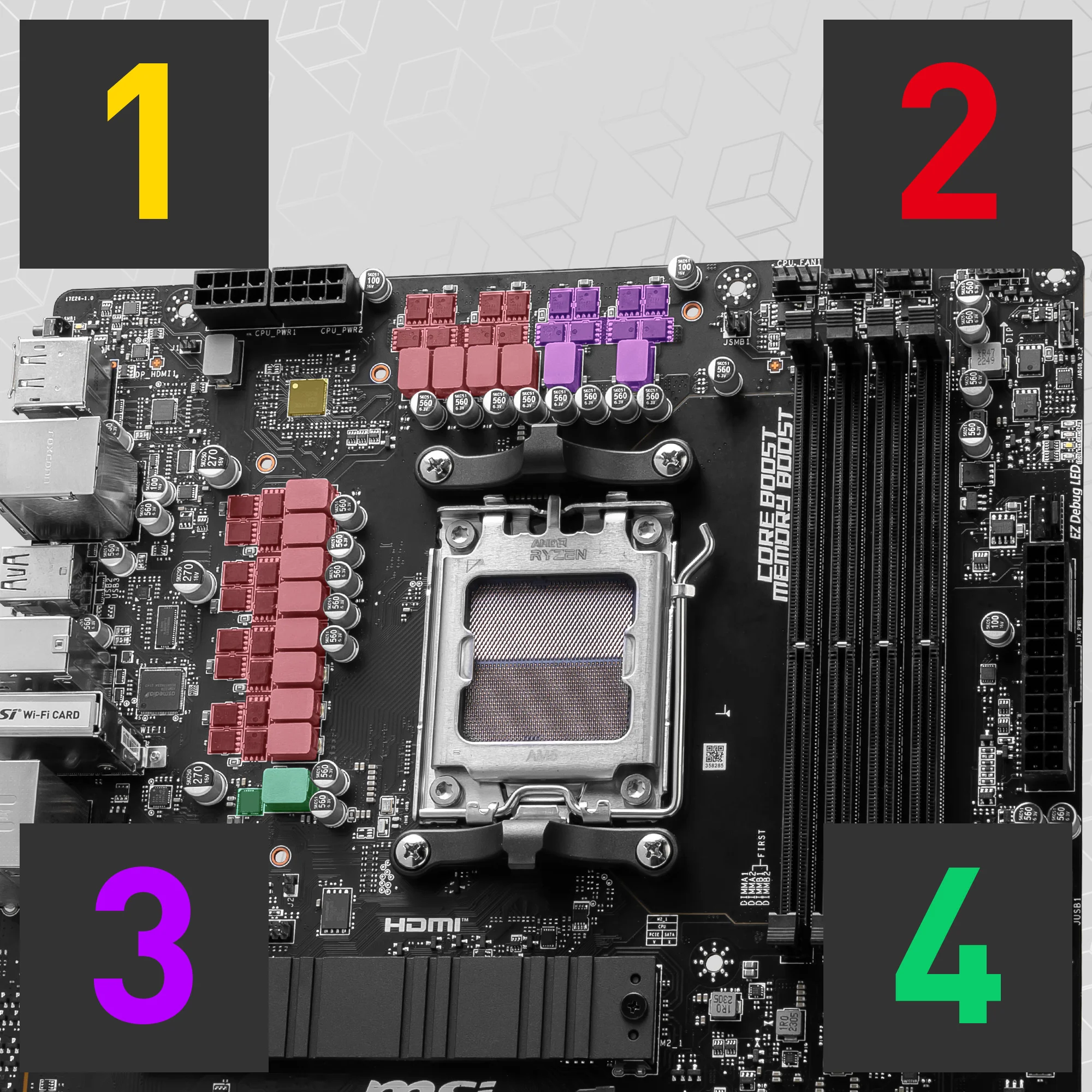 Document 12+1 DUET RAIL G�� S�STEM� ve P-PAK /h2> 8 pin g�� konnekt�r� ve �zel Core Boost