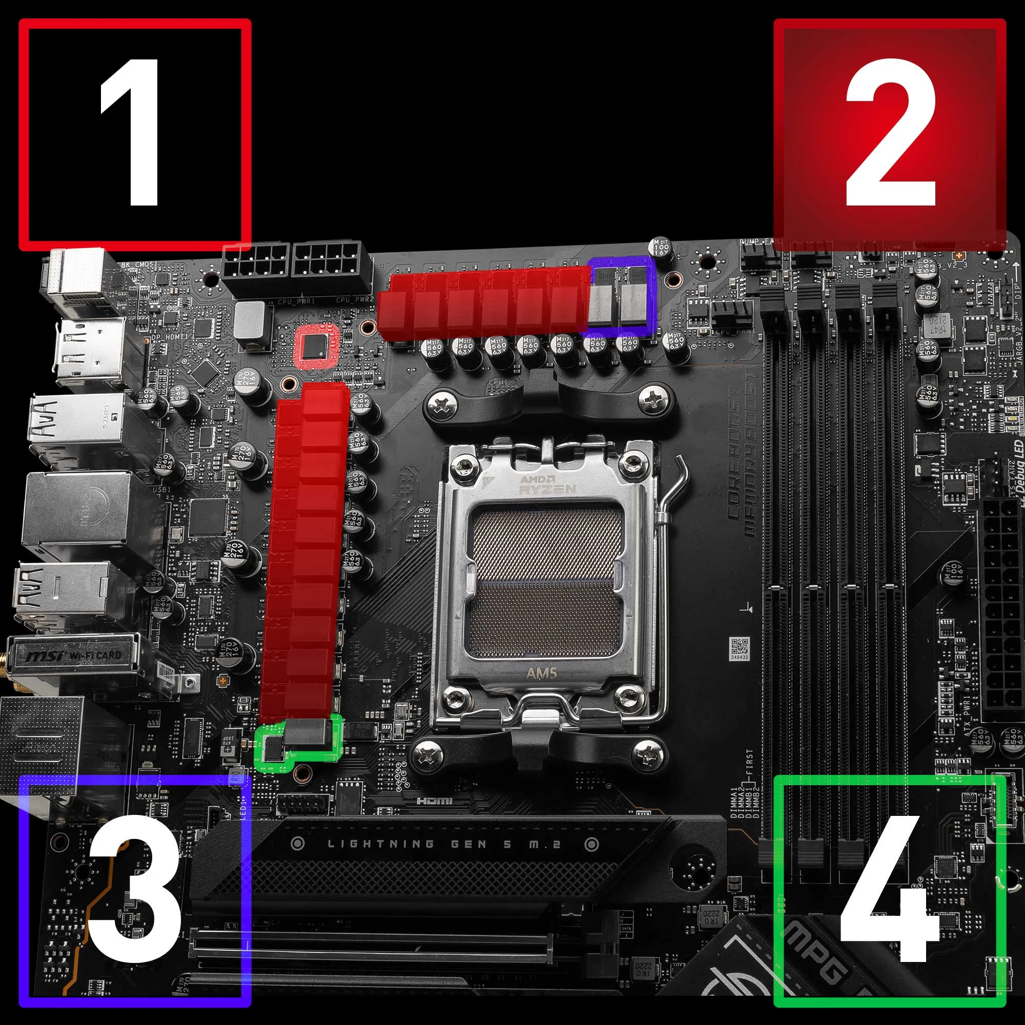 Document 16+2+1 Duet Rail G�� Sistemi - 80A Ak�ll� G�� �zel Core Boost teknolojisi ile MP