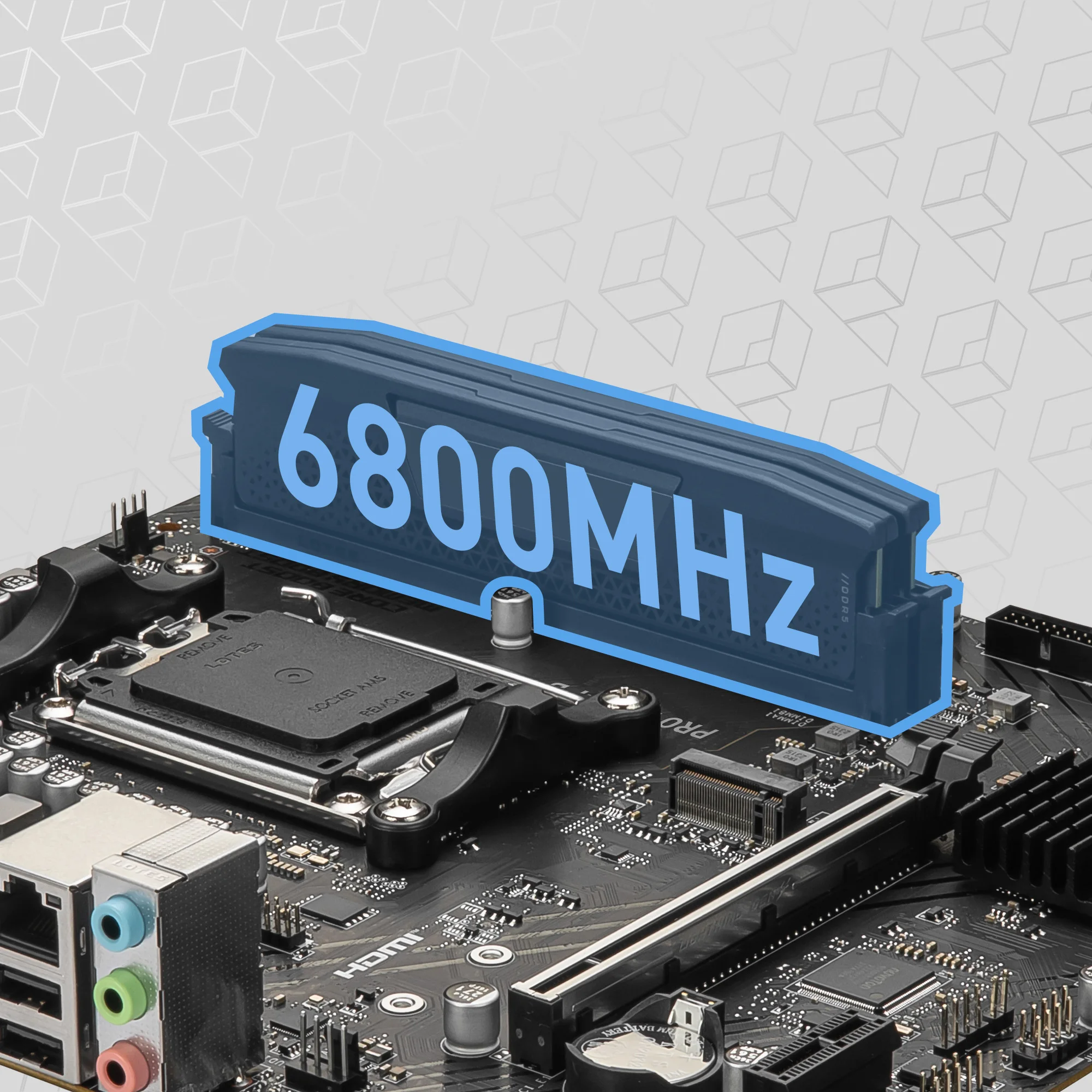 Document 2 x DDR5 Dual Channel (6800 MHz OC)* Memory Boost: Tamamen izole edilen DDR devr