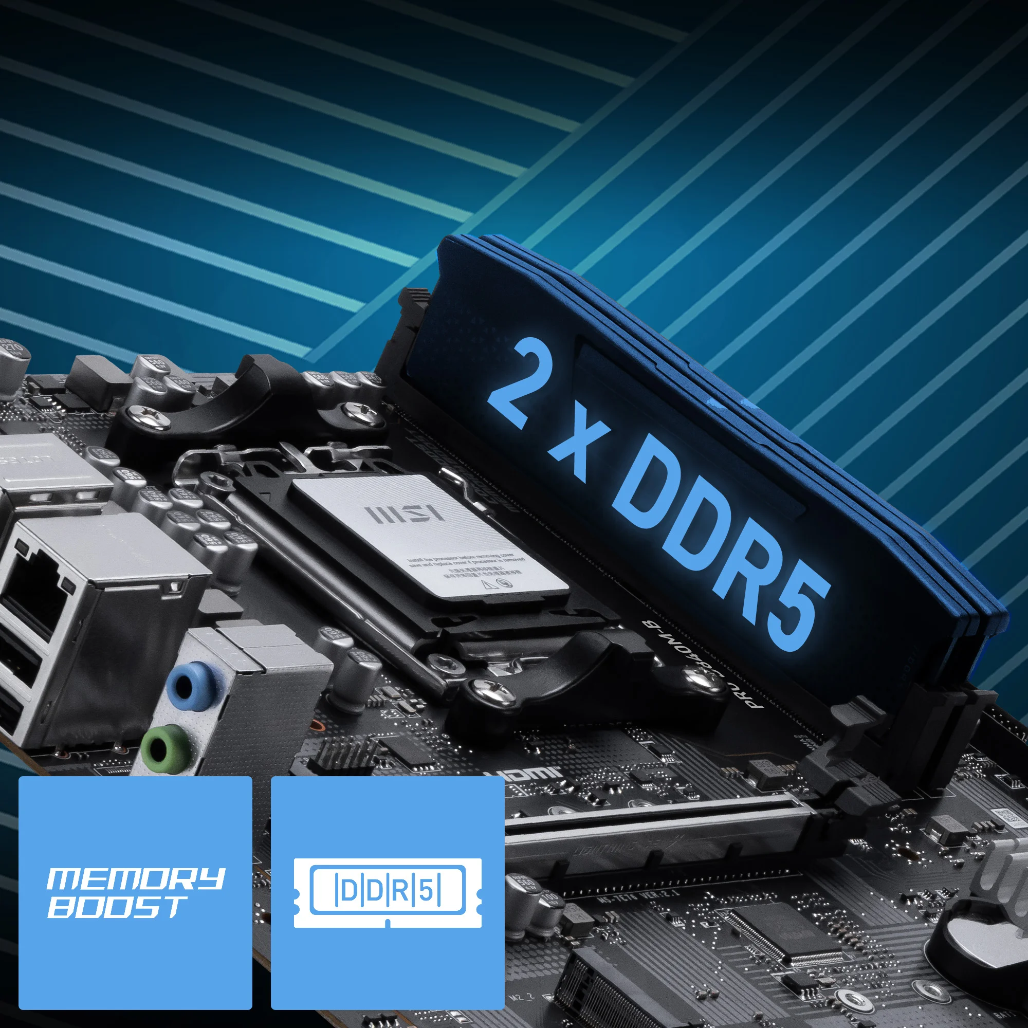 Document 2 x DDR5 Dual Channel (8000+ MT/s OC)* Memory Boost: DDR devrelerinin di�er bile