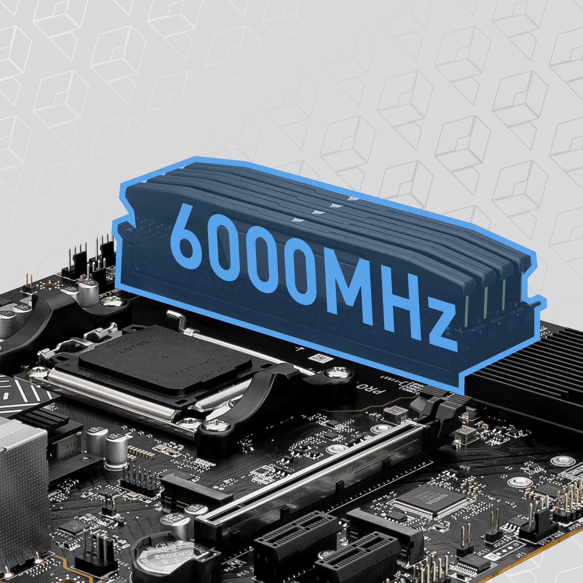Document 4 x DDR5 Dual Channel (6000 MHz OC)* Memory Boost: Tamamen izole edilen DDR devr