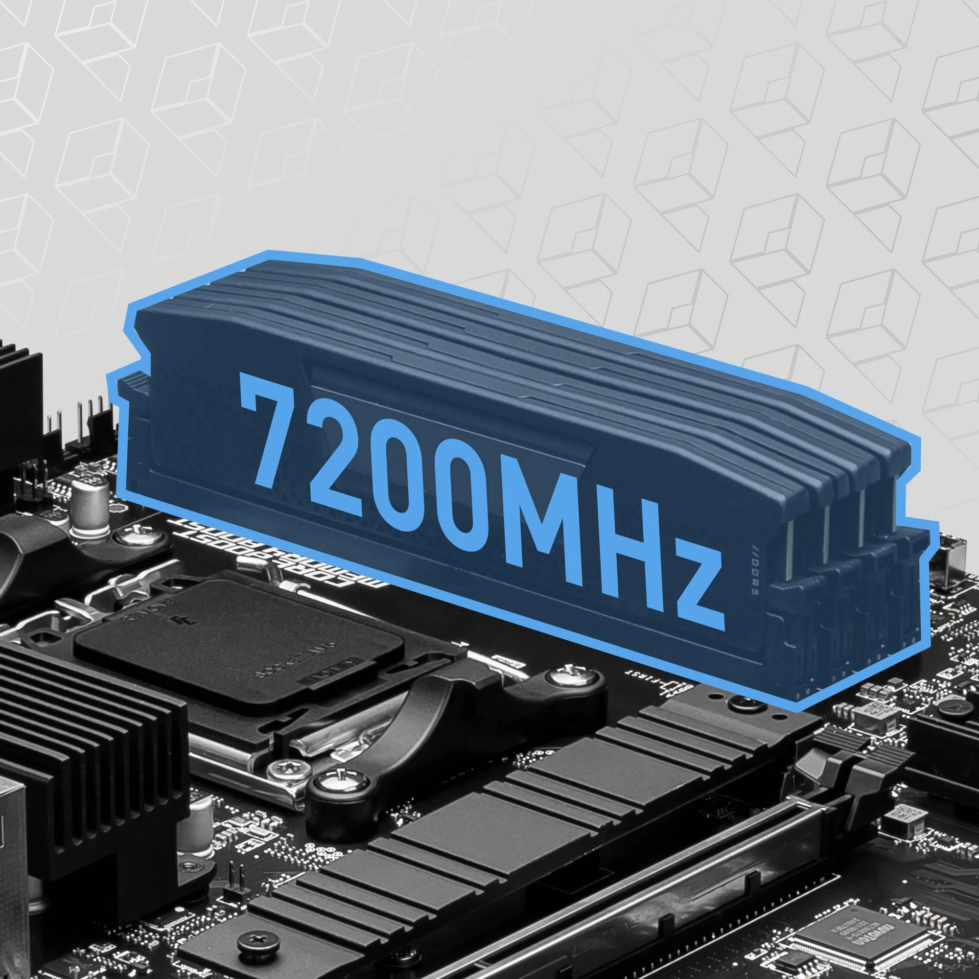 Document 4 x DDR5 Dual Channel (7200+ MHz OC) Memory Boost: Tamamen izole edilen DDR devr