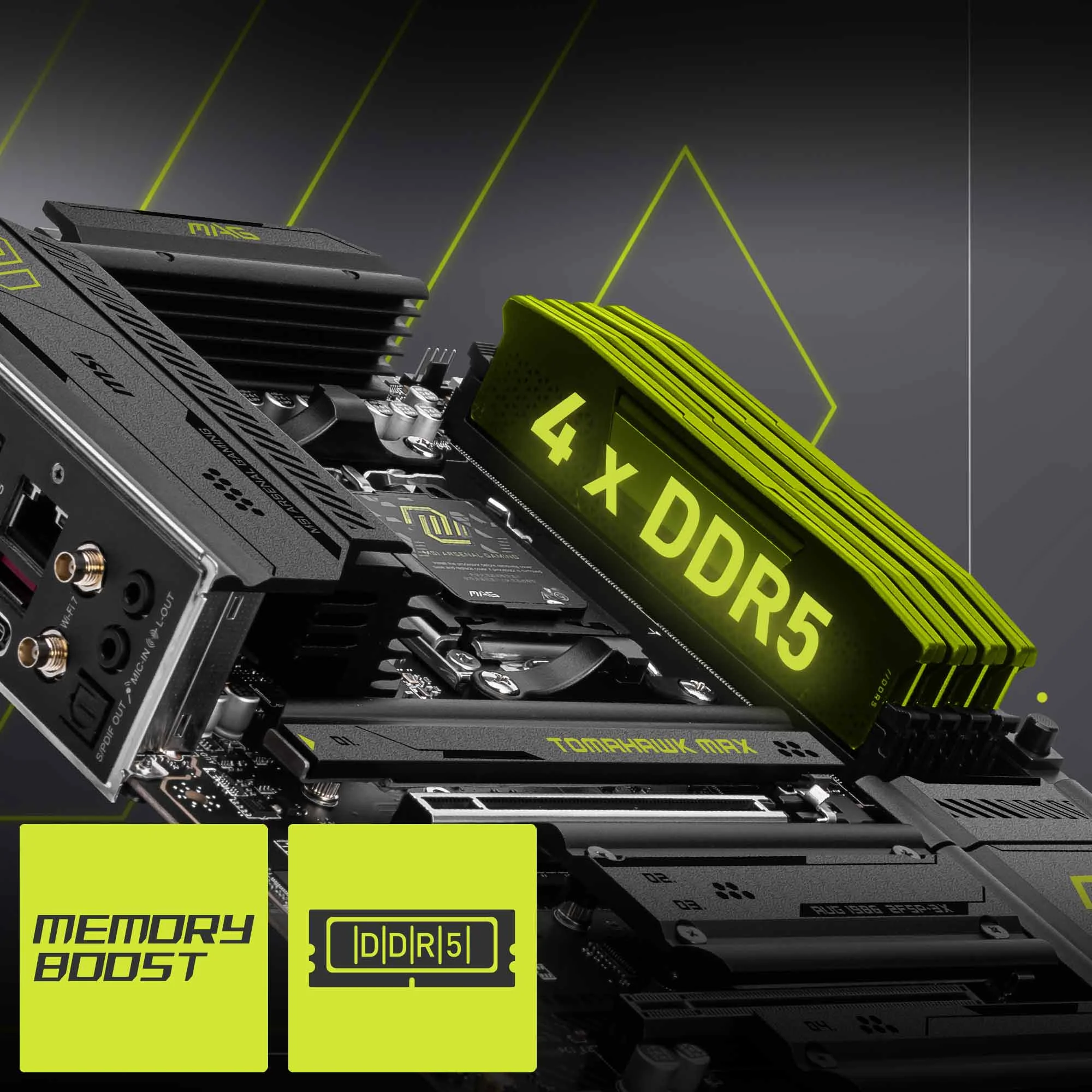 Document 4 x DDR5 Dual Channel (8400+ MT/s OC)* Memory Boost: DDR devrelerinin di�er bile