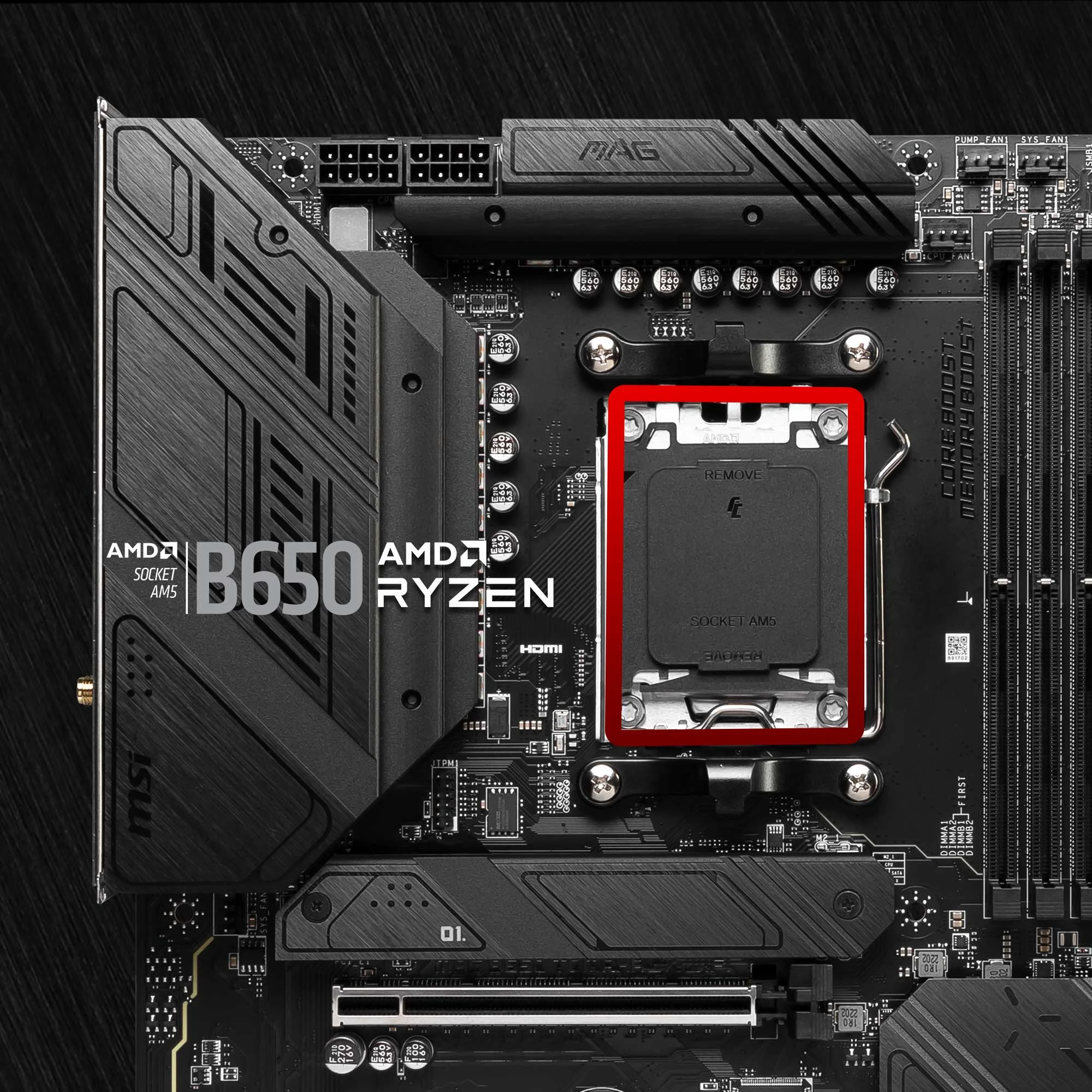 Document AMD Ryzen 7000 ��lemcileri Destekler MAG B650 TOMAHAWK WIFI anakart, AMD Ryzen 7