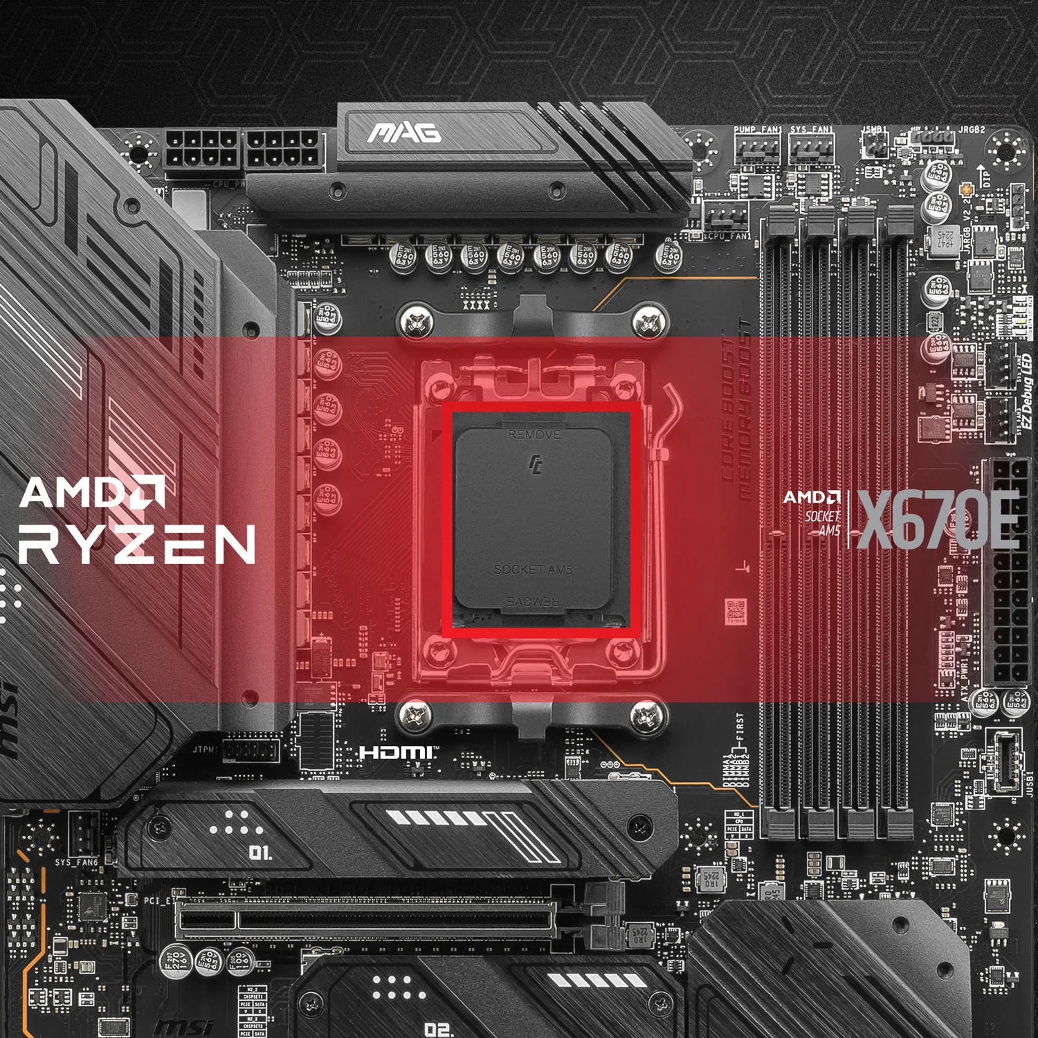 Document AMD Ryzen 7000 ��lemcileri Destekler MAG X670E TOMAHAWK WIFI anakart, AMD Ryzen