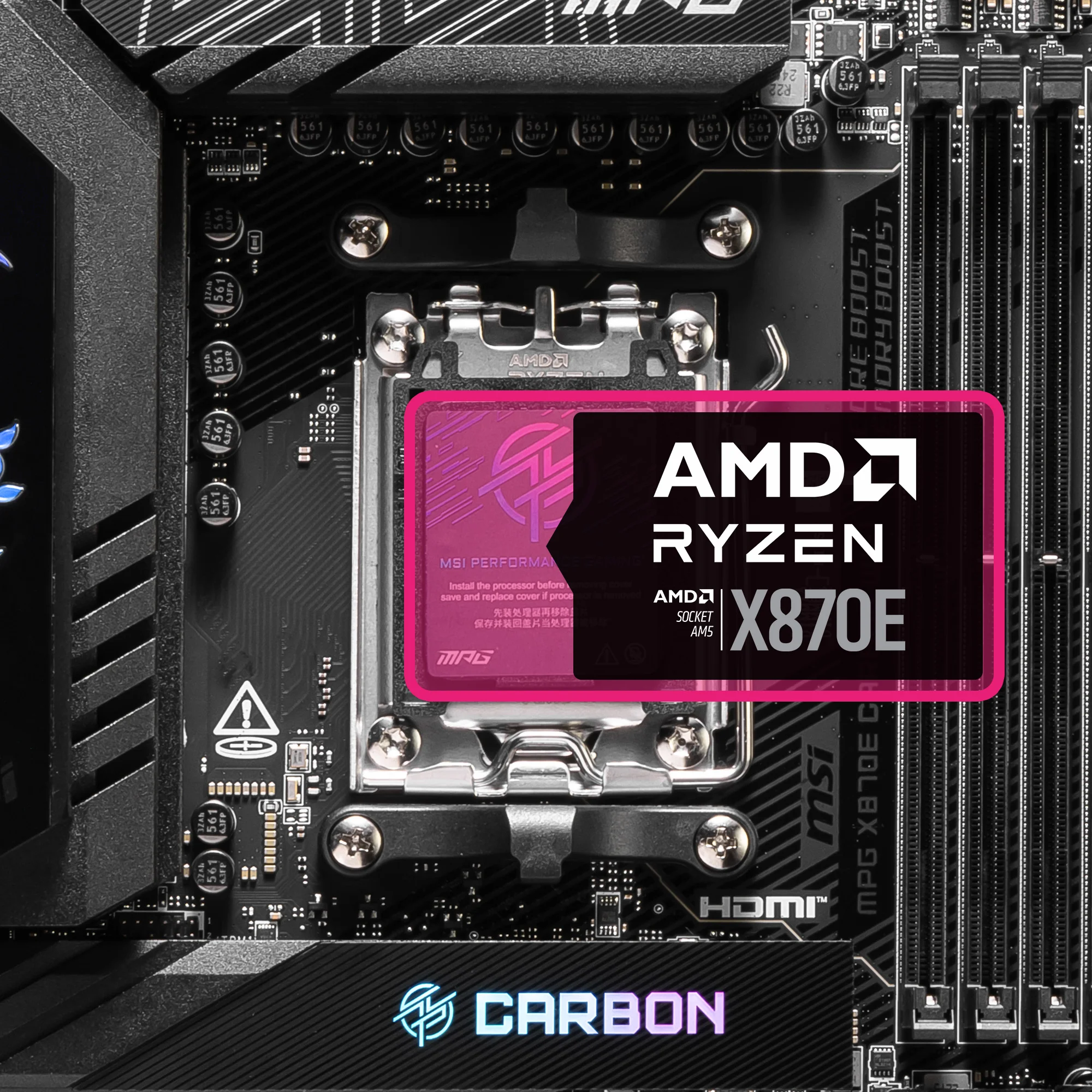 Document AMD Ryzen 9000 / 8000 / 7000 Masa�st� ��lemcilere Destek MPG X870E CARBON WIFI a