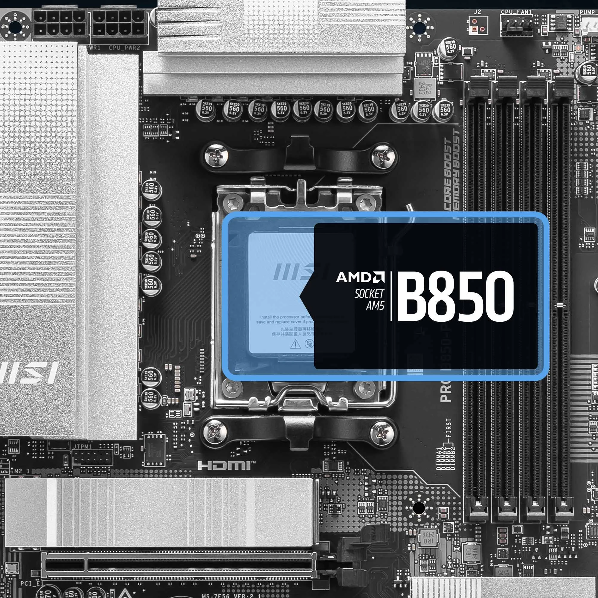 Document AMD Ryzen 9000 / 8000 / 7000 Serisi ��lemcileri Destekler PRO B850-P WIFI anakar