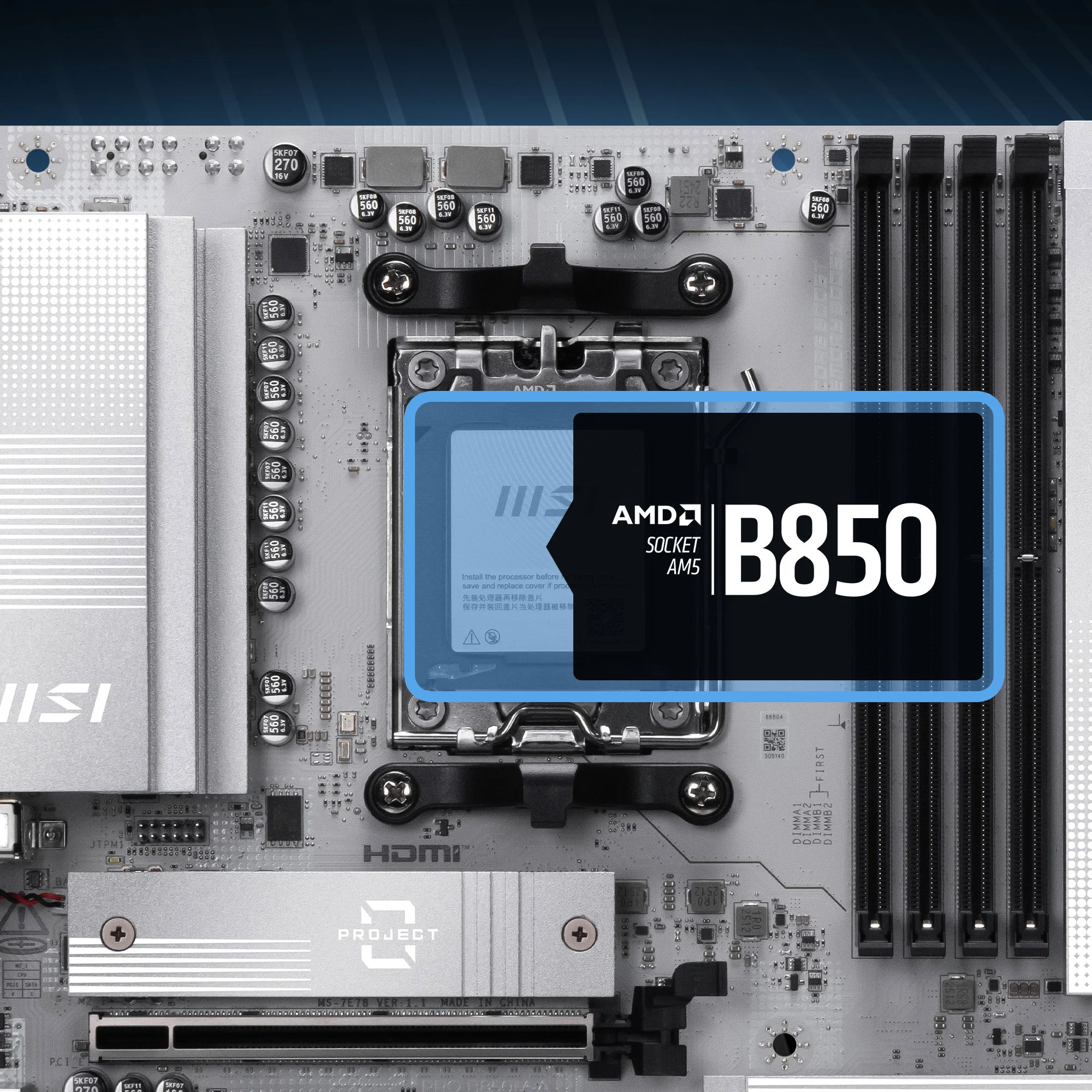Document AMD Ryzen 9000 / 8000 / 7000 Serisi ��lemcileri Destekler PRO B850M-A WIFI PZ an