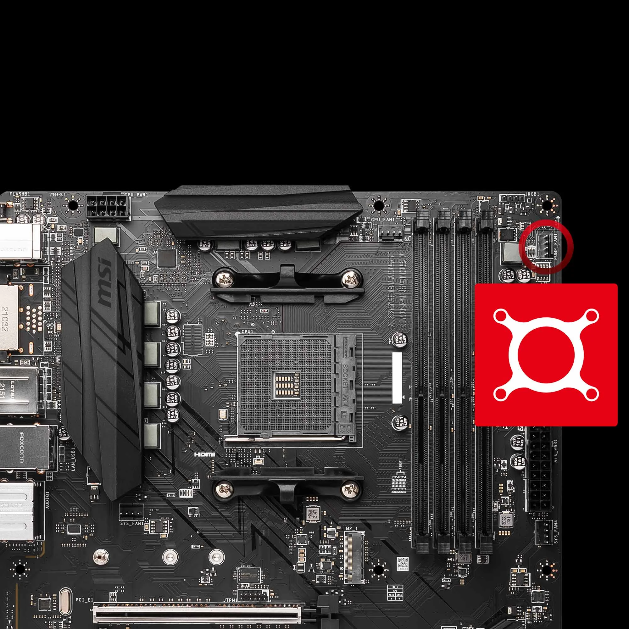 B550 GAMING GEN3 Integrated Cooling Features SO�UTMA �ZELL�KLER�Sistem So�utma: Stratejik olarak
