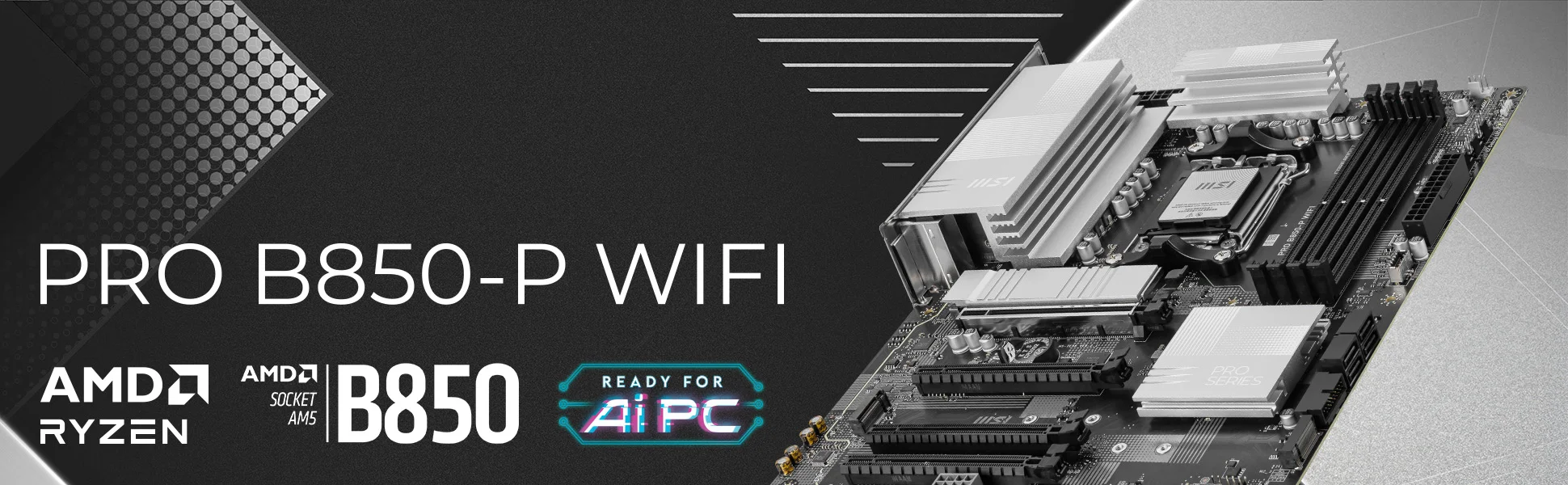 Document ��yerinde Zerafet PRO B850-P WIFI tasar�m odakl� bir ATX anakartt�r. 12 Duet Rai
