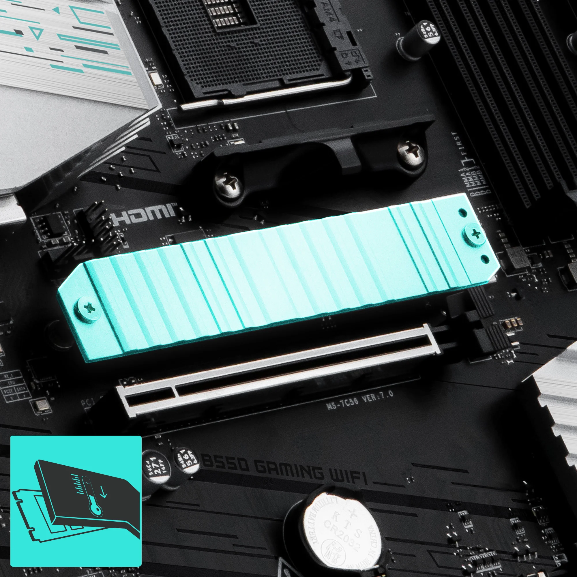 Document M.2 Shield Frozr Firmware yaz�l�mlar� a��r� �s� alg�lad���nda d�nyan�n en h�zl�