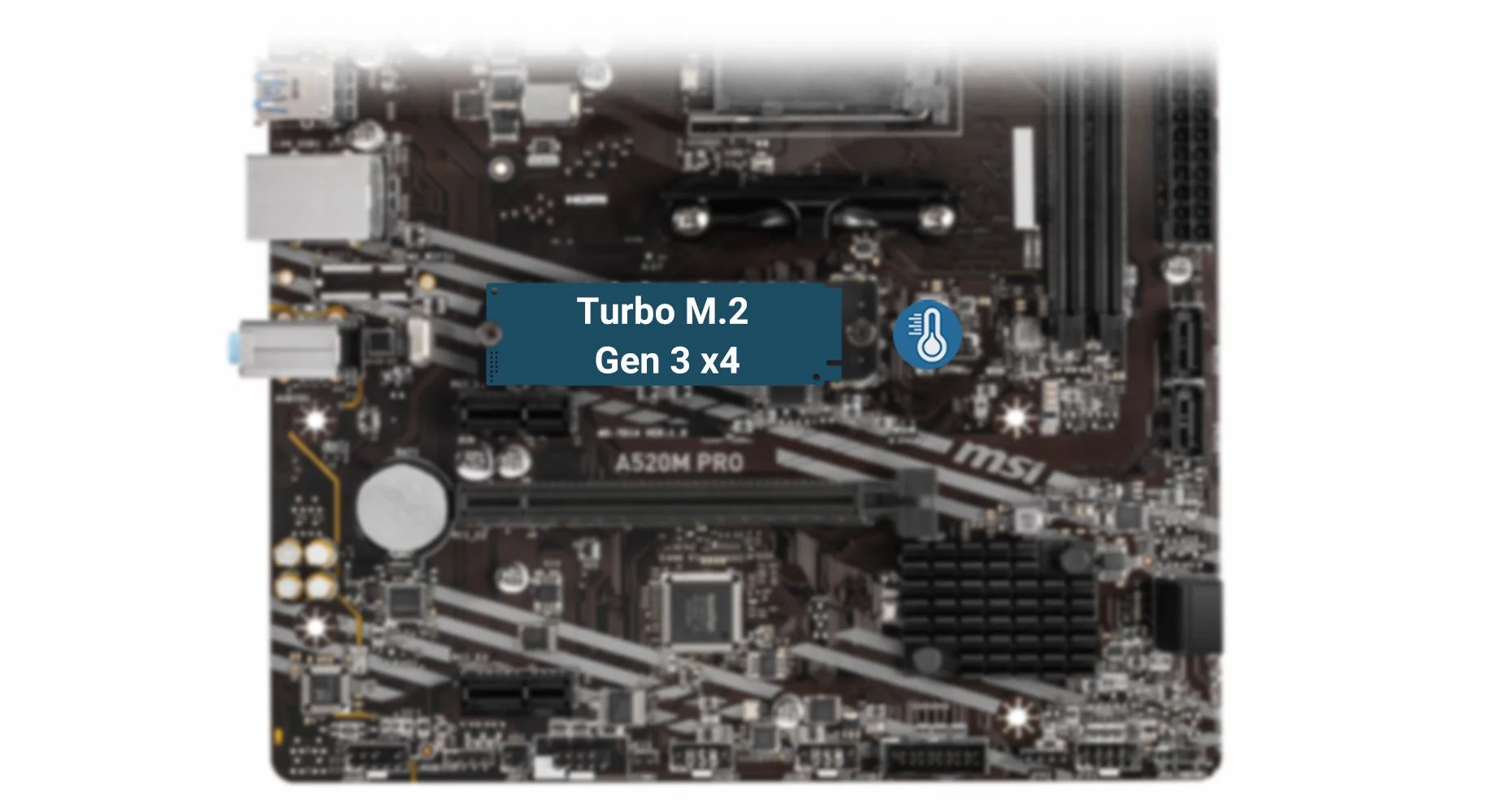 A520M PRO MSI A520M -A PRO TURBO M.2