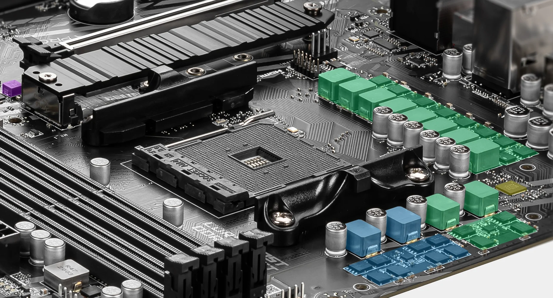 B550-A PRO MSI B550-A PRO 10 +2 +1 Duet rail POWER system
