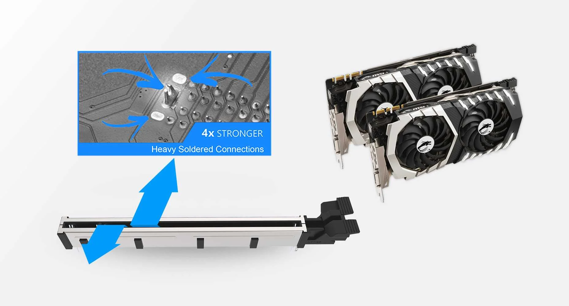 B550-A PRO MSI B550-A PRO MULTIPLE GPU SUPPORTS AND STEEL ARMOR