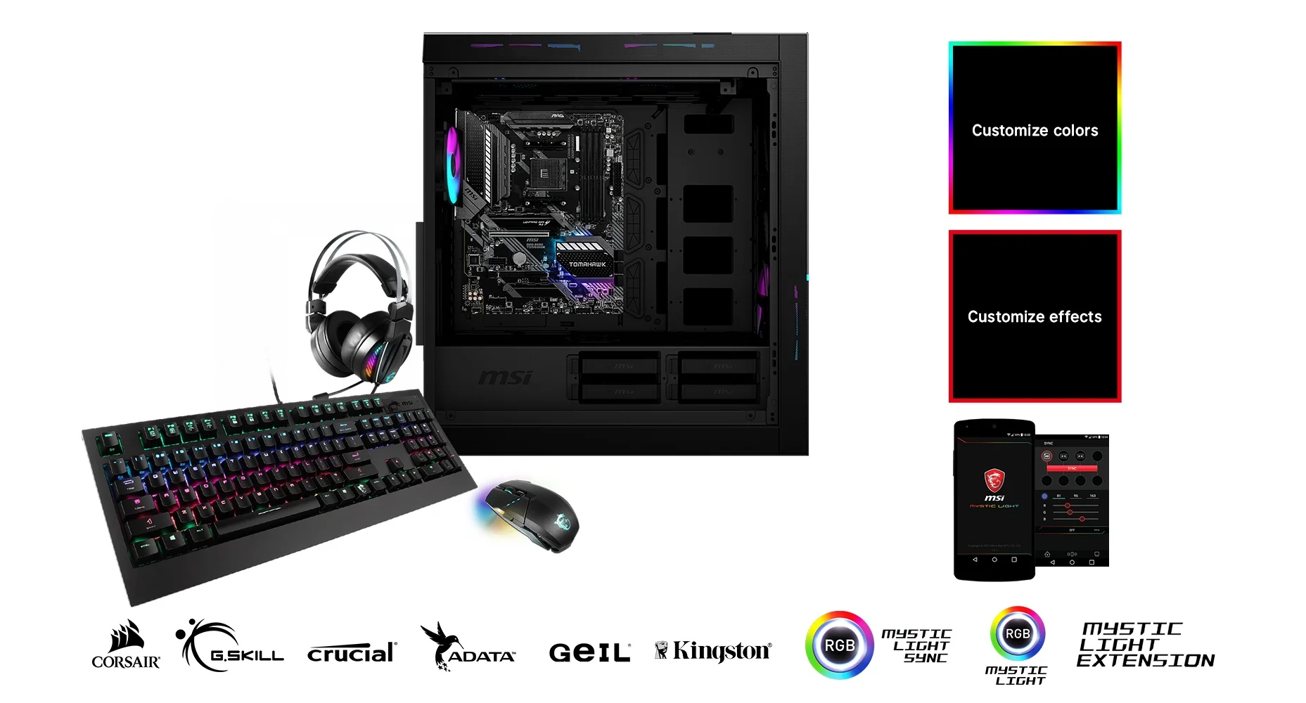 MAG B550 TOMAHAWK MSI MAG B550 TOMAHAWK GAMING RIG