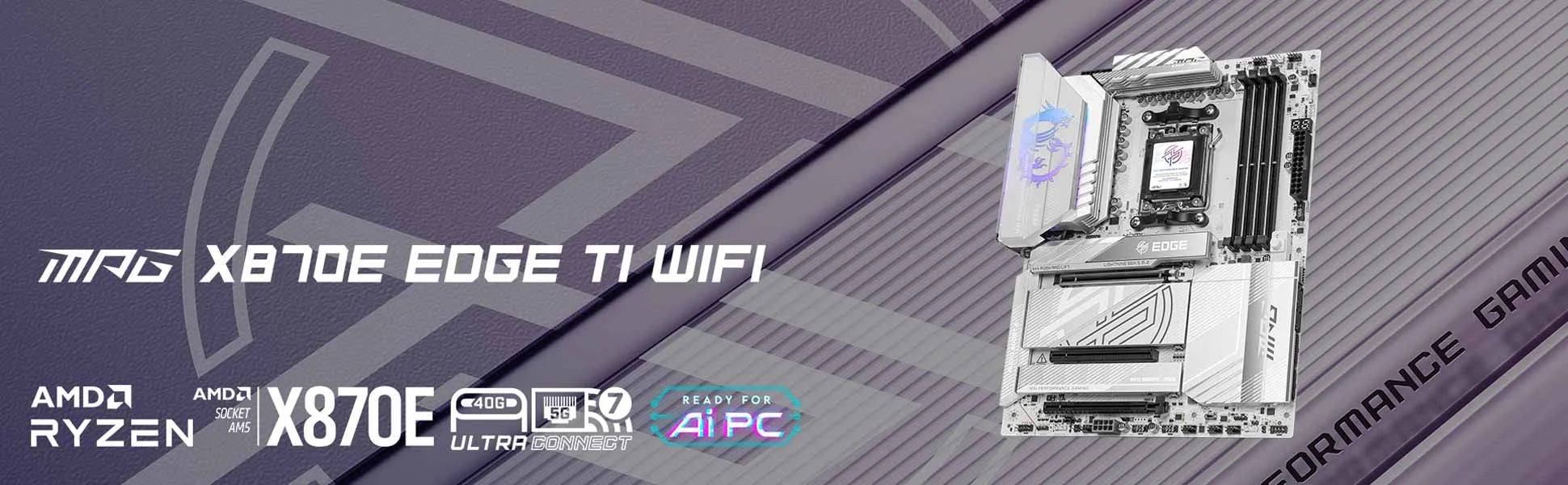 Document Performansta Tarz�n�z� Konu�turun MPG X870E EDGE TI WIFI 14 Duet Rail G�� Sistem