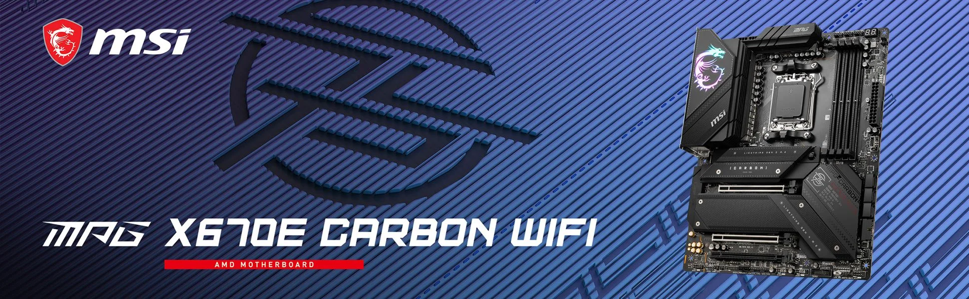 MPG X670E CARBON WIFI TARZ SAH�B� PERFORMANS Y�ksek performansl� bir AMD Ryzen 7000 serisi anakartta �