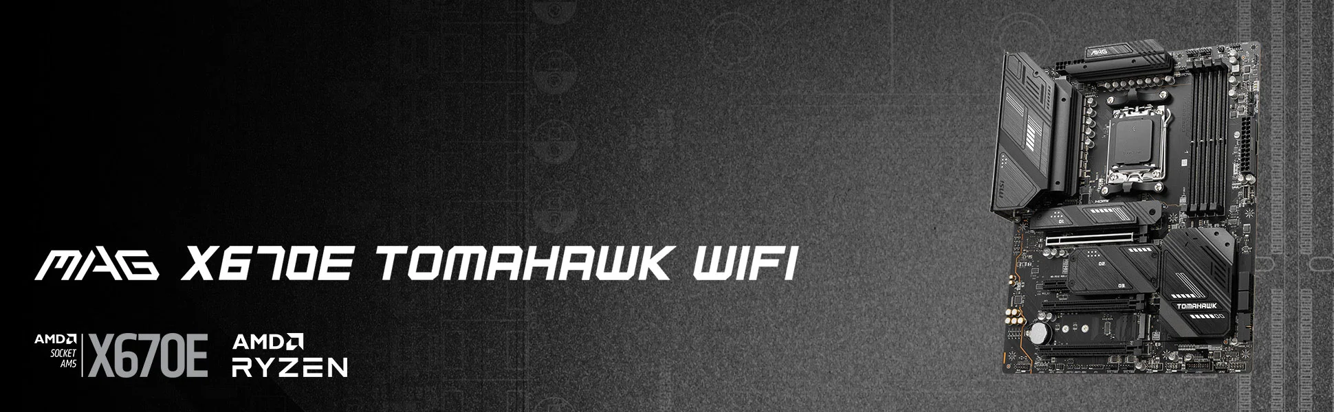 Document Tek V�cut MAG MAG X670E TOMAHAWK WIFI, oyun odakl� bir ATX anakartt�r. En yeni A